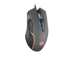 MYSZ DLA GRACZY FURY HUSTLER 6400DPI PODŚWIETLENIE RGB OPROGRAMOWANIE GAMINGOWA