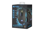 MYSZ DLA GRACZY FURY SCRAPPER 6400DPI PODŚWIETLENIE RGB OPROGRAMOWANIE GAMINGOWA