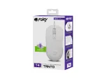 MYSZ DLA GRACZY FURY TANTO T4 12000DPI RGB BIAŁA GAMINGOWA PROGRAMOWALNA