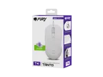 MYSZ DLA GRACZY FURY TANTO T4 12000DPI RGB BIAŁA GAMINGOWA PROGRAMOWALNA