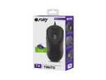 MYSZ DLA GRACZY FURY TANTO T4 12000DPI RGB CZARNA GAMINGOWA PROGRAMOWALNA