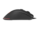 MYSZ DLA GRACZY GENESIS KRYPTON 200 6400DPI CZARNA Z CICHYM KLIKIEM OPROGRAMOWANIE GAMINGOWA