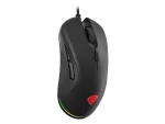 MYSZ DLA GRACZY GENESIS KRYPTON 200 6400DPI CZARNA Z CICHYM KLIKIEM OPROGRAMOWANIE GAMINGOWA