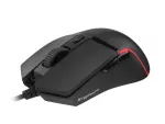 MYSZ DLA GRACZY GENESIS KRYPTON 220 6400DPI RGB CZARNA GAMINGOWA PROGRAMOWALNA
