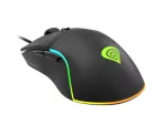 MYSZ DLA GRACZY GENESIS KRYPTON 220 6400DPI RGB CZARNA GAMINGOWA PROGRAMOWALNA