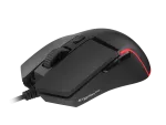 MYSZ DLA GRACZY GENESIS KRYPTON 220 6400DPI RGB CZARNA GAMINGOWA PROGRAMOWALNA