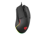 MYSZ DLA GRACZY GENESIS KRYPTON 220 6400DPI RGB CZARNA GAMINGOWA PROGRAMOWALNA