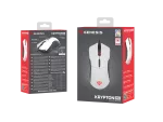 MYSZ DLA GRACZY GENESIS KRYPTON 290 6400DPI RGB BIAŁA GAMINGOWA PROGRAMOWALNA