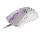 MYSZ DLA GRACZY GENESIS KRYPTON 555 8000DPI RGB BIAŁA GAMINGOWA PROGRAMOWALNA