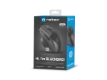 MYSZ NATEC BLACKBIRD 2 BEZPRZEWODOWA 1600DPI CZARNA Z CICHYM KLIKIEM