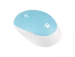MYSZ NATEC HARRIER 2 BEZPRZEWODOWA 1600DPI BLUETOOTH 5.1 BIAŁO-NIEBIESKA Z CICHYM KLIKIEM