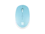 MYSZ NATEC HARRIER 2 BEZPRZEWODOWA 1600DPI BLUETOOTH 5.1 BIAŁO-NIEBIESKA Z CICHYM KLIKIEM