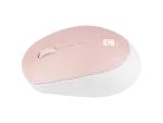 MYSZ NATEC HARRIER 2 BEZPRZEWODOWA 1600DPI BLUETOOTH 5.1 BIAŁO-RÓŻOWA Z CICHYM KLIKIEM