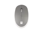 MYSZ NATEC HARRIER 2 BEZPRZEWODOWA 1600DPI BLUETOOTH 5.1 BIAŁO-SZARA Z CICHYM KLIKIEM