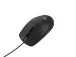MYSZ NATEC RUFF PLUS 1200DPI CZARNA 1.8M