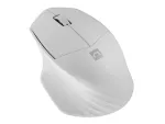 MYSZ NATEC SISKIN 2 BEZPRZEWODOWA 1600DPI BLUETOOTH 5.0 + 2.4GHZ BIAŁA Z CICHYM KLIKIEM