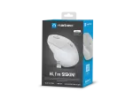 MYSZ NATEC SISKIN 2 BEZPRZEWODOWA 1600DPI BLUETOOTH 5.0 + 2.4GHZ BIAŁA Z CICHYM KLIKIEM