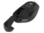 MYSZ NATEC SISKIN 2 BEZPRZEWODOWA 1600DPI BLUETOOTH 5.0 + 2.4GHZ CZARNA Z CICHYM KLIKIEM