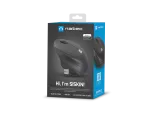 MYSZ NATEC SISKIN 2 BEZPRZEWODOWA 1600DPI BLUETOOTH 5.0 + 2.4GHZ CZARNA Z CICHYM KLIKIEM
