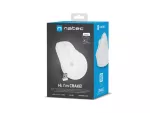 MYSZ WERTYKALNA NATEC CRAKE 2 BEZPRZEWODOWA 2400DPI BLUETOOTH 5.2 + 2.4GHZ BIAŁA