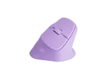MYSZ WERTYKALNA NATEC CRAKE 2 BEZPRZEWODOWA 2400DPI BLUETOOTH 5.2 + 2.4GHZ PURE LAVENDER
