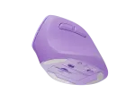 MYSZ WERTYKALNA NATEC CRAKE 2 BEZPRZEWODOWA 2400DPI BLUETOOTH 5.2 + 2.4GHZ PURE LAVENDER