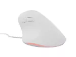 MYSZ WERTYKALNA NATEC CRAKE 2 PRO 12800DPI BIAŁA PROGRAMOWALNA OPTYCZNA
