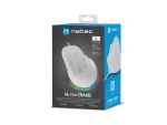 MYSZ WERTYKALNA NATEC CRAKE 2 PRO 12800DPI BIAŁA PROGRAMOWALNA OPTYCZNA