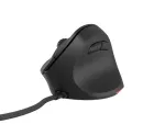 MYSZ WERTYKALNA NATEC CRAKE 2 PRO 12800DPI CZARNA PROGRAMOWALNA OPTYCZNA