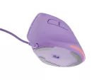 MYSZ WERTYKALNA NATEC CRAKE 2 PRO 12800DPI PURE LAVENDER PROGRAMOWALNA OPTYCZNA