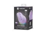 MYSZ WERTYKALNA NATEC CRAKE 2 PRO 12800DPI PURE LAVENDER PROGRAMOWALNA OPTYCZNA