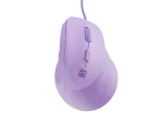 MYSZ WERTYKALNA NATEC CRAKE 2 PRO 12800DPI PURE LAVENDER PROGRAMOWALNA OPTYCZNA