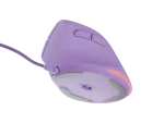 MYSZ WERTYKALNA NATEC CRAKE 2 PRO 12800DPI PURE LAVENDER PROGRAMOWALNA OPTYCZNA