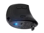 MYSZ WERTYKALNA NATEC EUPHONIE PRO BEZPRZEWODOWA BT 5.0 4000DPI CICHA PROGRAMOWALNA CZARNA