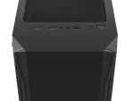 OBUDOWA FURY SHOBO SH4 RGB MIDI TOWER Z OKNEM CZARNA