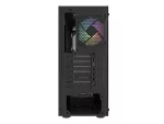 OBUDOWA FURY SHOBO SH4 RGB MIDI TOWER Z OKNEM CZARNA