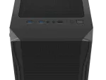 OBUDOWA FURY SHOBO SH4 RGB MIDI TOWER Z OKNEM CZARNA