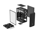 OBUDOWA FURY SHOBO SH4F MIDI TOWER Z OKNEM CZARNA