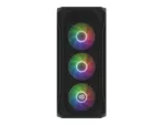 OBUDOWA FURY SHOBO SH4F RGB MIDI TOWER Z OKNEM CZARNA