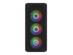 OBUDOWA FURY SHOBO SH4F RGB MIDI TOWER Z OKNEM CZARNA