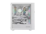 OBUDOWA GENESIS DIAXID 605 ARGB MIDI TOWER Z OKNEM USB-C BIAŁA