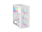 OBUDOWA GENESIS DIAXID 605 ARGB MIDI TOWER Z OKNEM USB-C BIAŁA