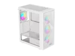 OBUDOWA GENESIS DIAXID 605 ARGB MIDI TOWER Z OKNEM USB-C BIAŁA