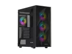 OBUDOWA GENESIS DIAXID 605 ARGB MIDI TOWER Z OKNEM USB-C CZARNA