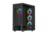 OBUDOWA GENESIS DIAXID 605 ARGB MIDI TOWER Z OKNEM USB-C CZARNA