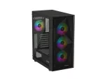 OBUDOWA GENESIS DIAXID 605 ARGB MIDI TOWER Z OKNEM USB-C CZARNA