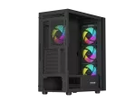 OBUDOWA GENESIS DIAXID 605 ARGB MIDI TOWER Z OKNEM USB-C CZARNA