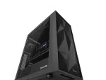 OBUDOWA GENESIS DIAXID 605F MIDI TOWER Z OKNEM USB-C CZARNA
