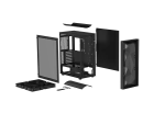 OBUDOWA GENESIS DIAXID 605F MIDI TOWER Z OKNEM USB-C CZARNA