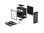 OBUDOWA GENESIS IRID 503 ARGB V2 MATX MINI TOWER Z OKNEM CZARNA